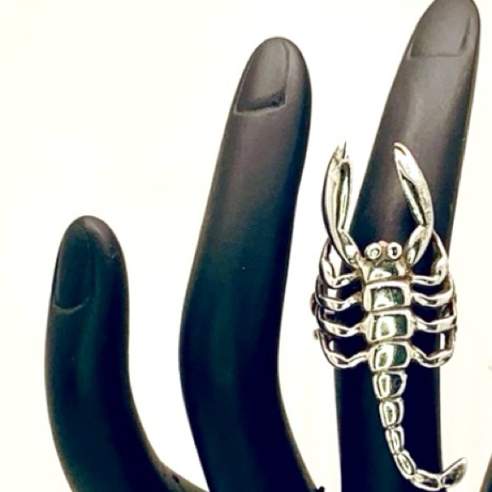 Sterling Silver Scorpion Ring